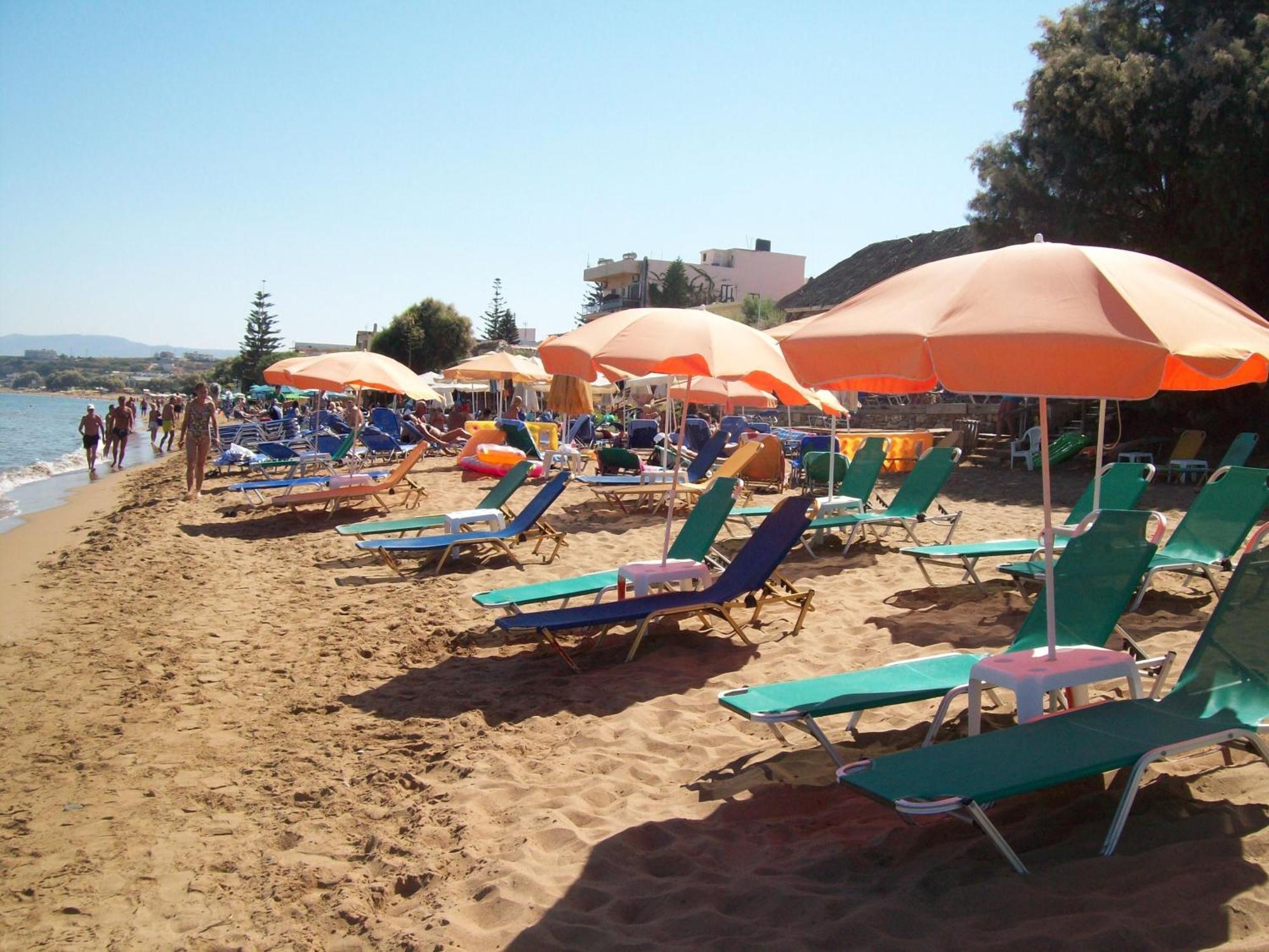 Kato Stalos Beach Exterior photo