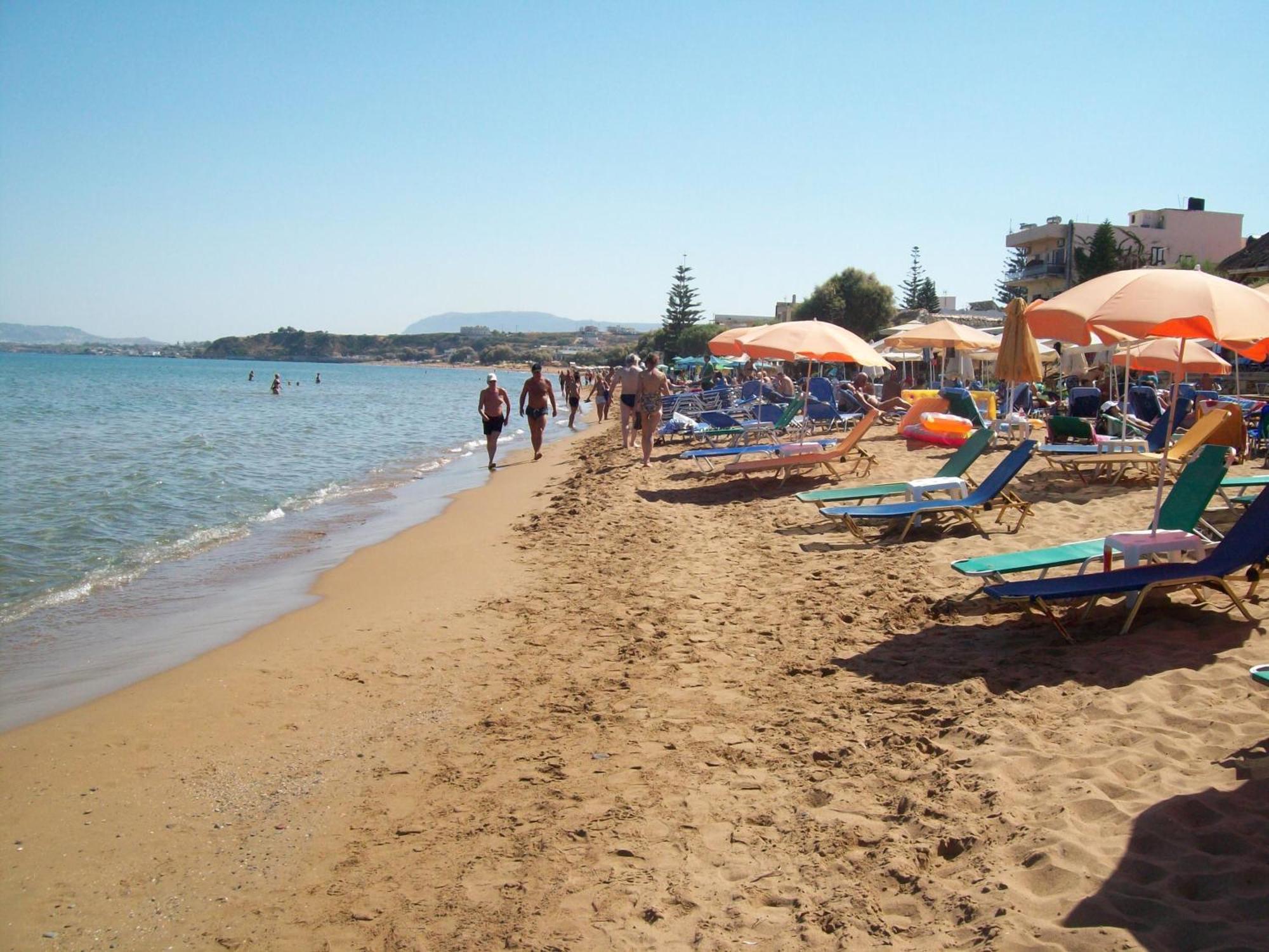 Kato Stalos Beach Exterior photo